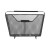 Kosz na tylny bagażnik BASIL LESTO, stalowy czarny (NEW) - rove.pl