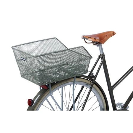 Kosz na tylny bagażnik BASIL CENTO stalowy, olive green (NEW)