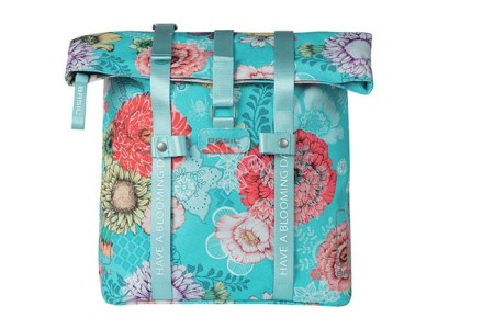 Torba na bagażnik BASIL BLOOM FIELD SHOPPER 15-20L, sky blue (NEW) - rove.pl