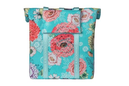 Torba na bagażnik BASIL BLOOM FIELD SHOPPER 15-20L, sky blue (NEW) - rove.pl
