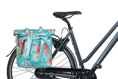 Torba na bagażnik BASIL BLOOM FIELD SHOPPER 15-20L, sky blue (NEW) - rove.pl