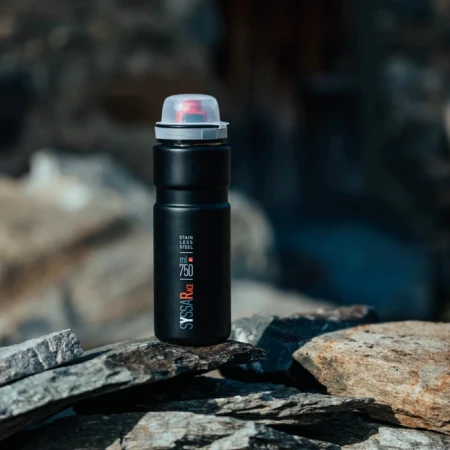 Bidon Elite Syssa Race Matte Black 750ml
