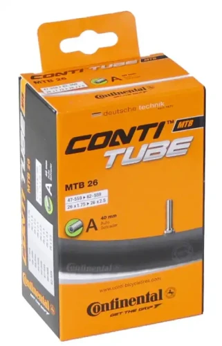 Przejdź do produktu Dętka Continental MTB 26x1.75-2.5 auto 40mm