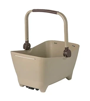 Przejdź do produktu Kosz na tylny bagażnik BASIL BUDDY DOG BICYCLE BASKET REAR MIK, MIK system (ready to go) plastik, poduszka, biscotti brown