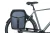 akwa miejska podwójna BASIL MILES TARPAULIN DOUBLE PANNIER BAG MIK 34L, MIK System (ready to go), 100% wodoodporna black slate.webp