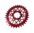 Zębatka Absoluteblack Oval Sram Direct Mount 8-Bolt, T-Type, czerwony, 32 - rove.pl