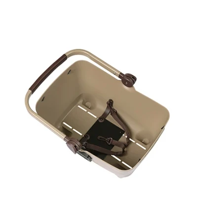 Kosz na przód na kierownicę BASIL BUDDY DOG BICYCLE BASKET FRONT KF 32L, KF System, bisotti brown.webp