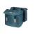 Torba na bagażnik BASIL ELEGANCE DOUBLE PANNIER BAG 40-49 Universal Bridge System, wodoodporna estate blue (NEW).webp