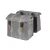 Torba na bagażnik BASIL ELEGANCE DOUBLE PANNIER BAG 40-49 Universal Bridge System, wodoodporna chateau taupe.webp