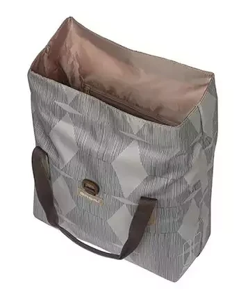 Torba na bagażnik BASIL ELEGANCE BICYCLE SHOPPER 20-26L Hook On System, wodoodporna chateau taupe (NEW).webp