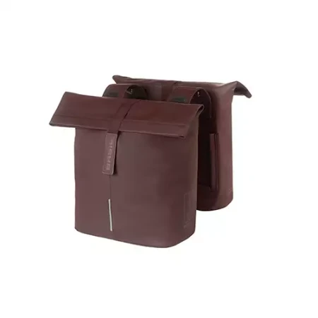 Sakwa miejska podwójna BASIL CITY DOUBLE PANNIER BAG 28-32L, Universal Bridge System, roasted brown.webp