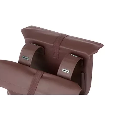 Sakwa miejska podwójna BASIL CITY DOUBLE PANNIER BAG 28-32L, Universal Bridge System, roasted brown.webp