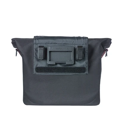 Sakwa miejska pojedyncza BASIL CITY BICYCLE HANDBAG 8-11L, KF-Hook System, wodoodporna black (NEW).webp