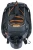 Torba na bagażnik BASIL MILES TARPAULIN TRUNKBAG XL PRO 9-36L, 100% wodoodporna black orange (bez płytki mocującej).webp
