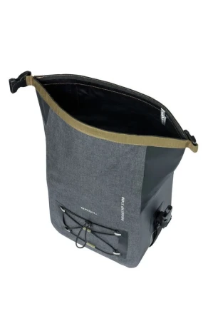 Torba na kierownicę BASIL NAVIGATOR STORM KF HANDLEBAR BAG 10-11L, wodoodporna, grey black (NEW) .webp