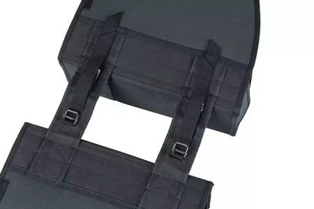 Sakwa miejska podwójna BASIL TOUR XL WATERPROOF DOUBLE PANNIER BAG 35L, Universal Bridge System, wodoodporna black (NEW).webp