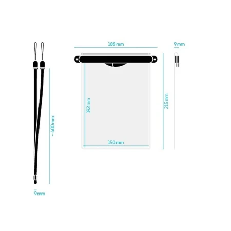 Worek do przechowywania Fidlock HERMETIC Dry Bag Maxi - Blue.webp