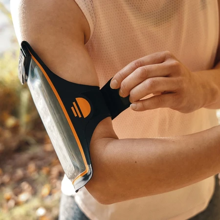 Opaska na ramię Fidlock HERMETIC Black/Trans.Black/Orange.webp