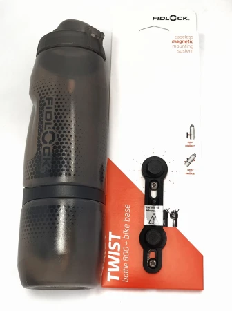 Bidon Fidlock Twist 800 miękki black+baza