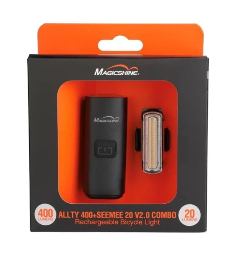 Przejdź do produktu Zestaw MAGICSHINE Lampka przednia ALLTY 400 + Lampka tylna SEEMEE 20 V2.0