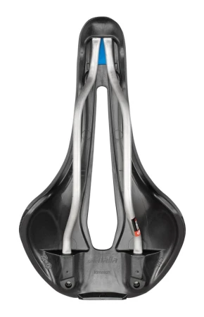 Siodło SELLE ITALIA FLITE BOOST X-CROSS TI316 SUPERFLOW L (id match L3) TI 316 Rail, Fibra-Tek, Light Gel, 208g, Czarne