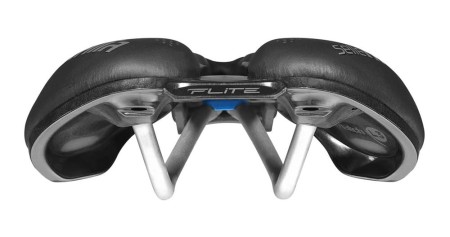 Siodło SELLE ITALIA FLITE BOOST GRAVEL TI316, Superflow L (id match L3), TI 316 Rail, Fibra-Tek, Light Gel, 232g, Czarne