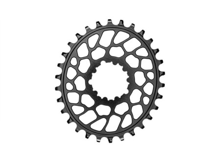 Zębatka Absoluteblack Oval Sram Direct Mount BB30, 0mm offset, czarny 30 - rove.pl