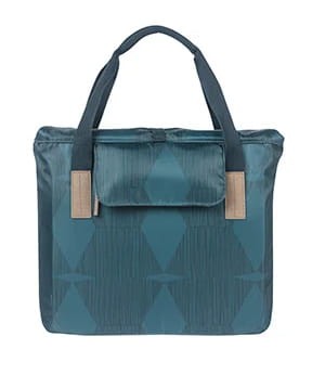 Torba na bagażnik BASIL ELEGANCE BICYCLE SHOPPER 20-26L Hook On System, wodoodporna estate blue (NEW)