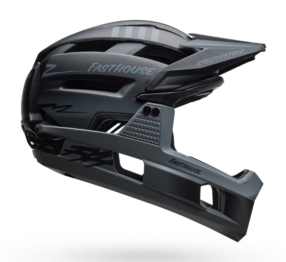 Kask full face BELL SUPER AIR R MIPS SPHERICAL matte black fasthouse roz. S (52–56 cm)