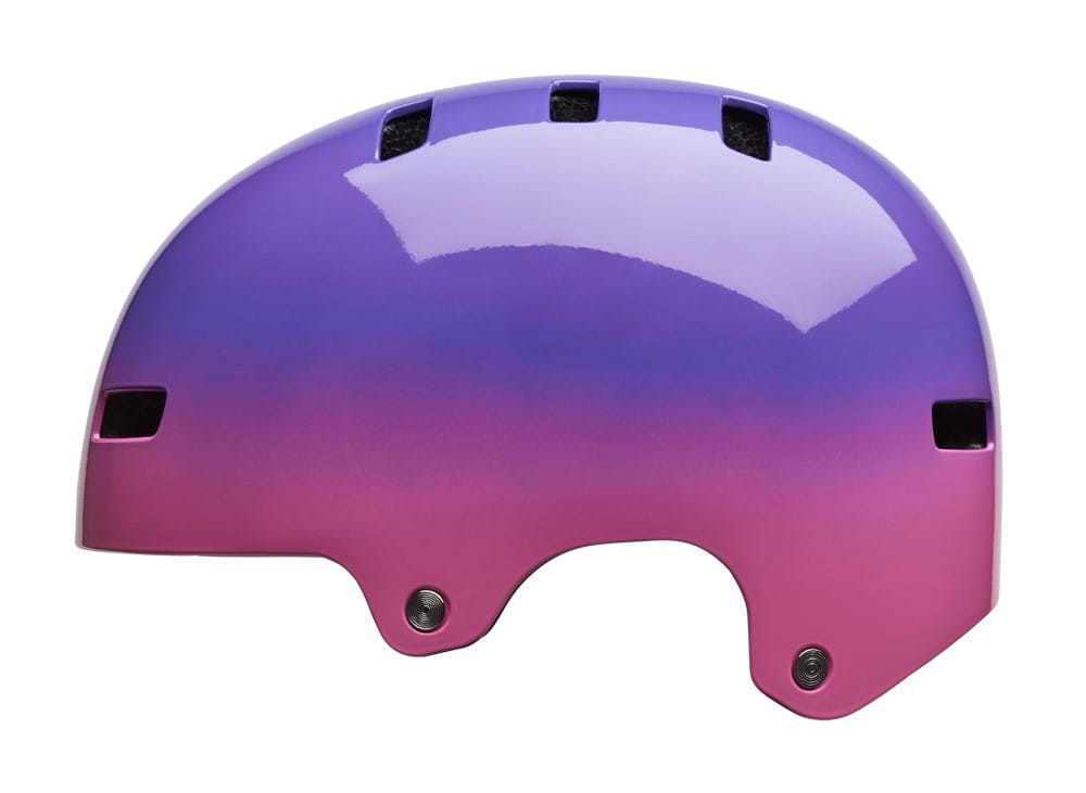 Kask juniorski BELL SPAN purple pink plunge roz. XS (49–53 cm)