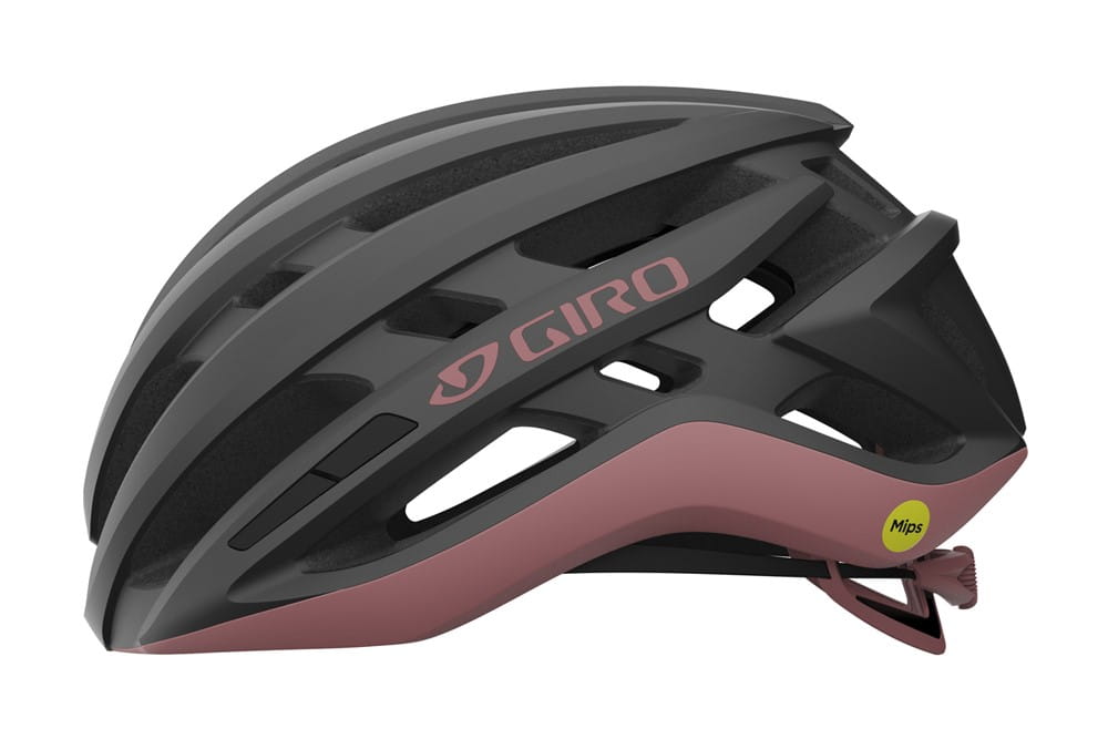 Kask szosowy GIRO AGILIS MIPS matte metallic coal dusty rose roz. L (59-63 cm)