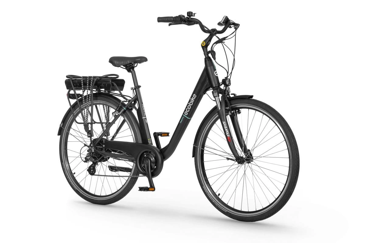 Rower elektryczny EcoBike Traffic Black r.19''