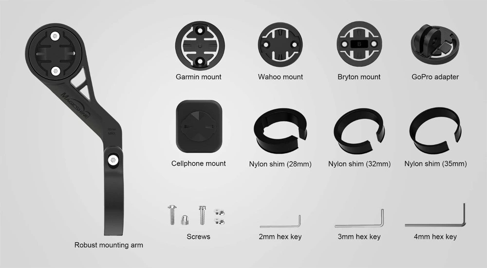 Uchwyt lampki przedniej MAGICSHINE MJ-6538