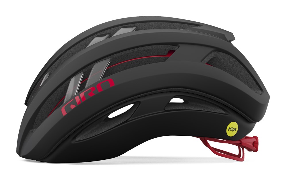 Kask szosowy GIRO ARIES SPHERICAL MIPS matte carbon red roz. S (51-55 cm)
