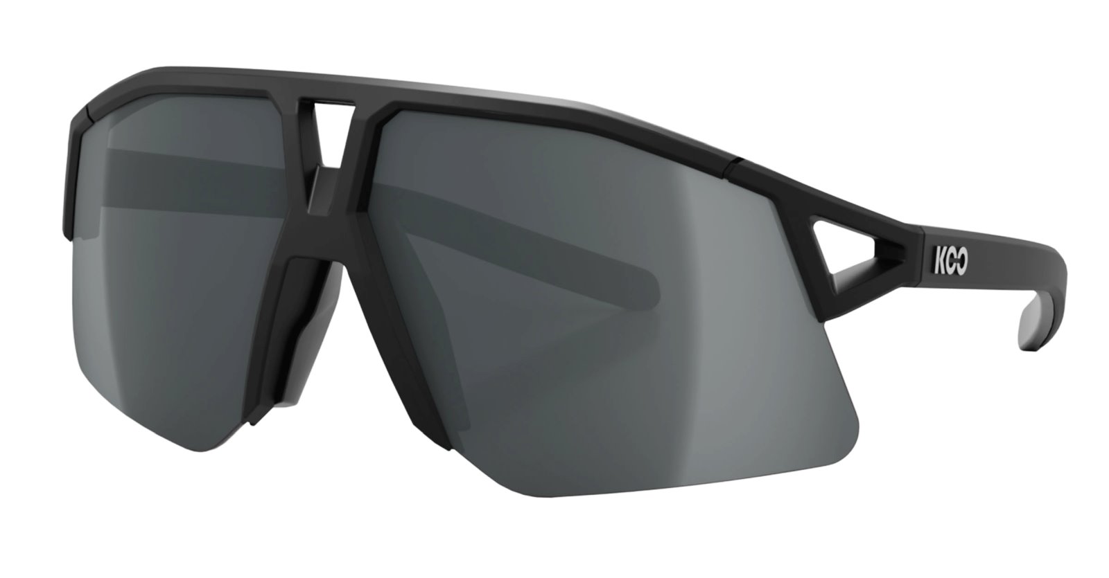 Okulary Koo Hype Black Matt, Smoke Lenses