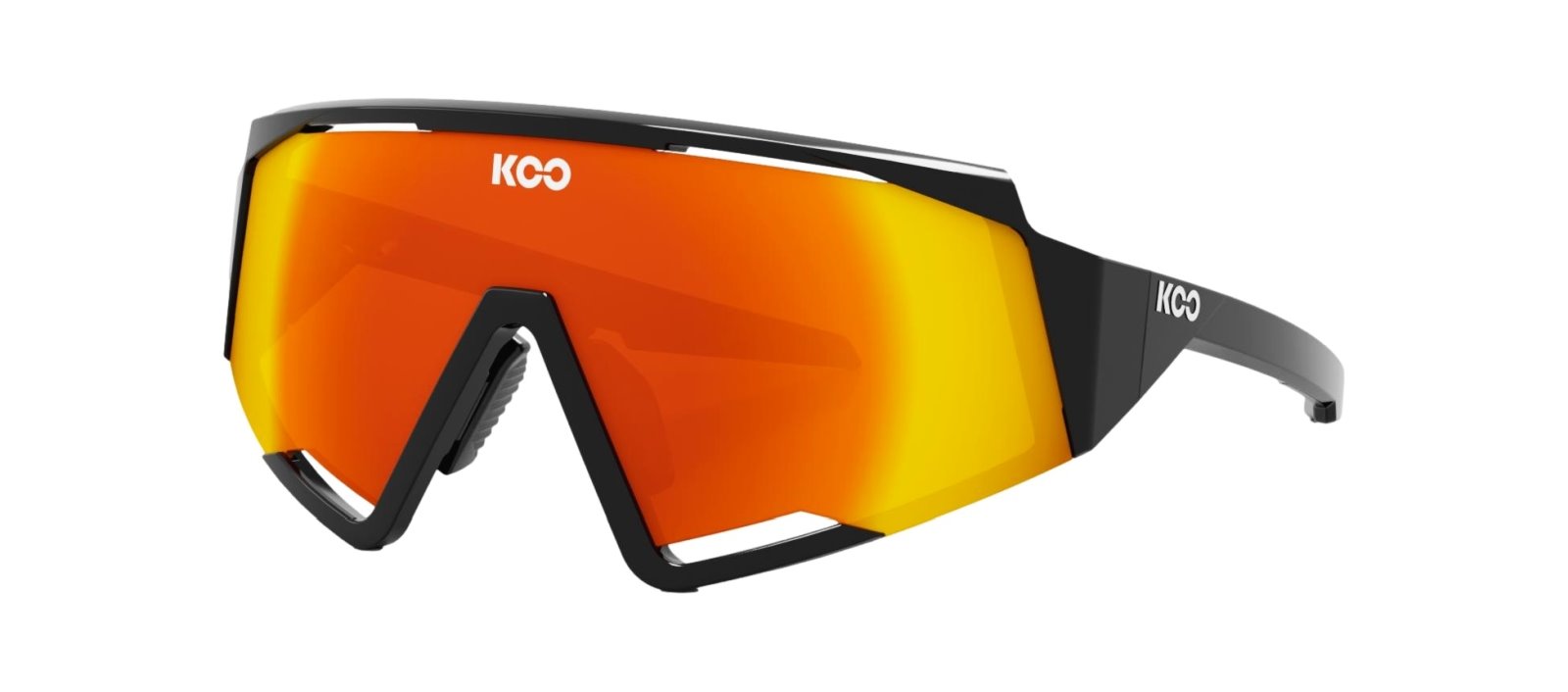 Okulary Koo Spectro Black, Red Mirror Lenses