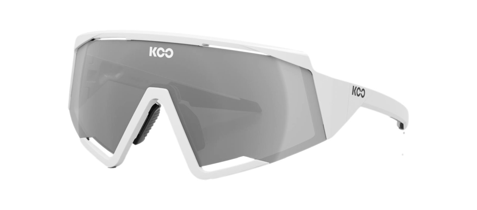 Okulary Koo Spectro White, Super Silver Mirror Lenses