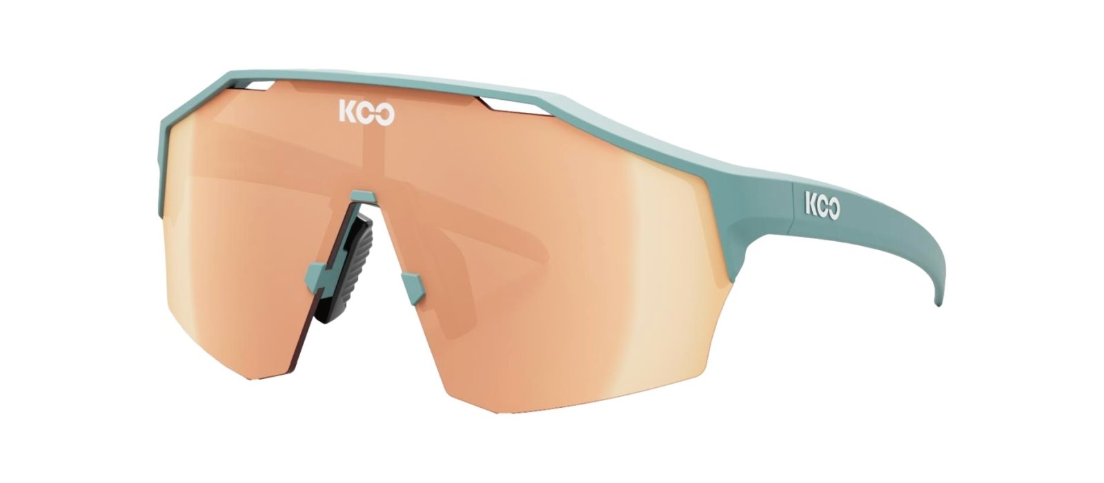 Okulary Koo Alibi Harbor Blue Matt, Copper Mirror Lenses, Large
