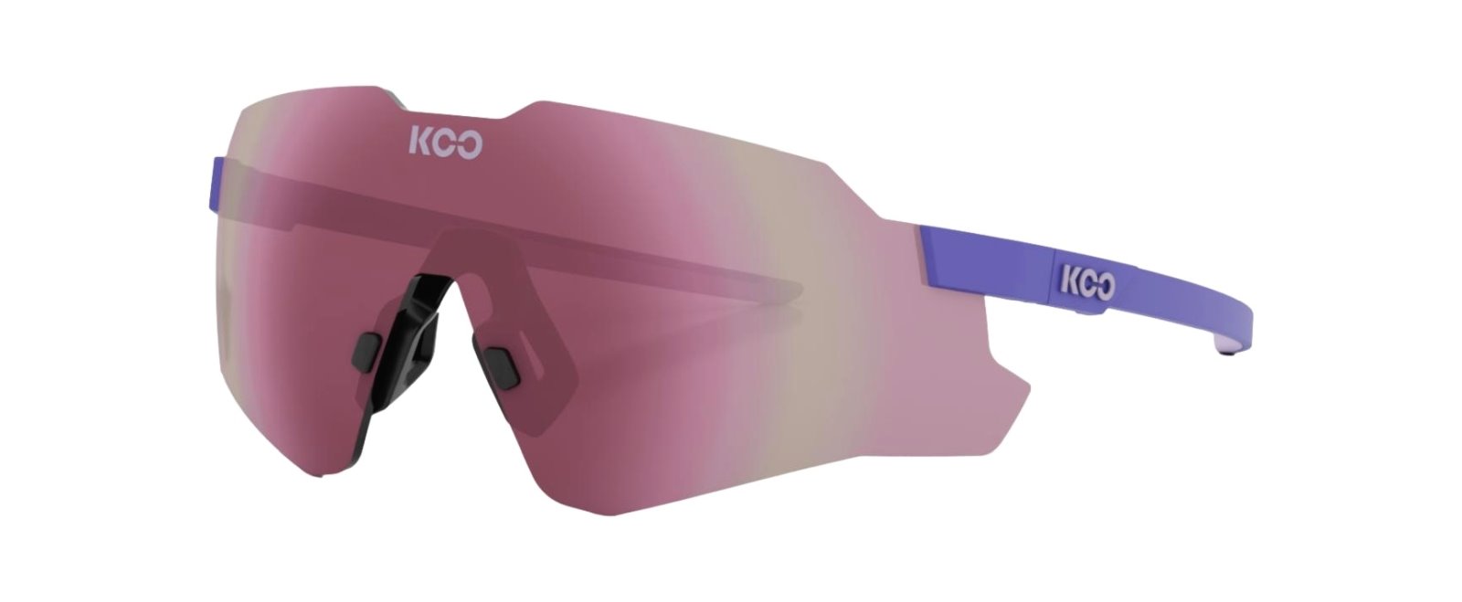 Okulary Koo Nebula Iris Matt Super Pink Mirror Lenses