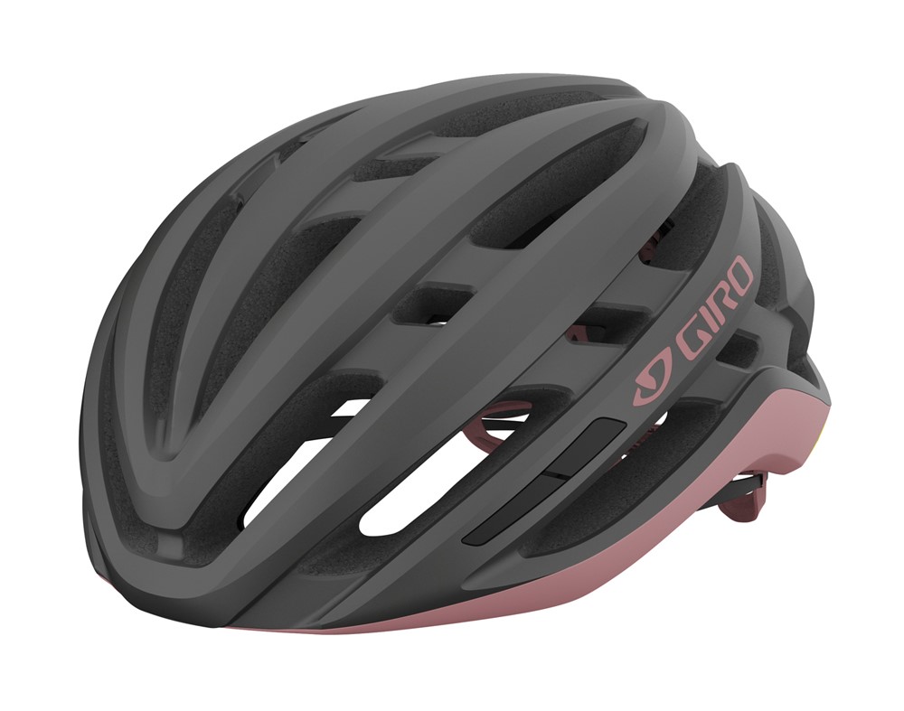 Kask szosowy GIRO AGILIS MIPS matte metallic coal dusty rose roz. S (55-59 cm) - rove.pl