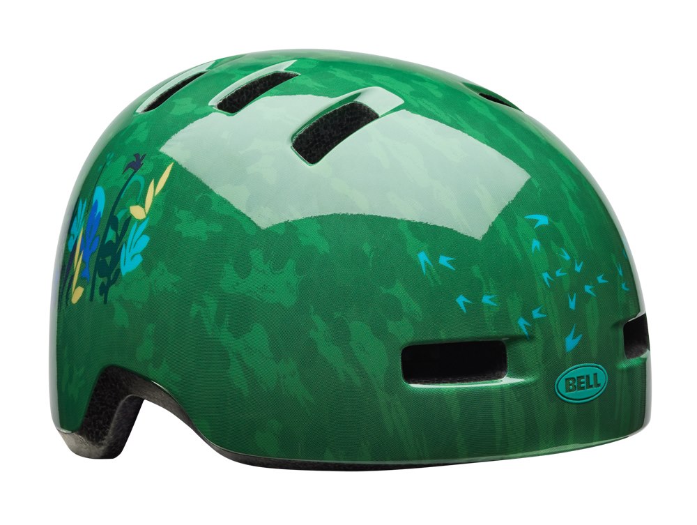 Kask dziecięcy BELL LIL RIPPER green dino den roz. S (48–55 cm) - rove.pl