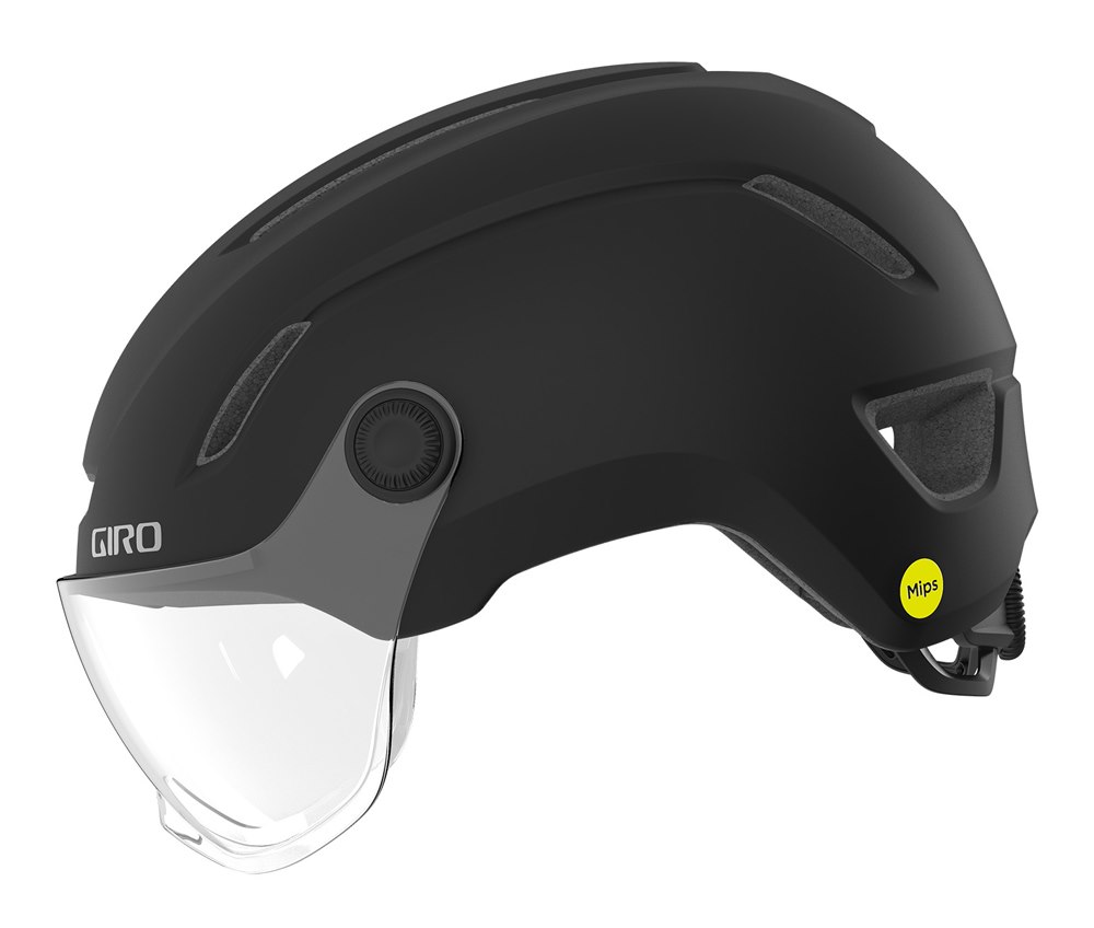 Kask miejski GIRO EVOKE SHIELD MIPS matte black roz. S (51-55 cm)