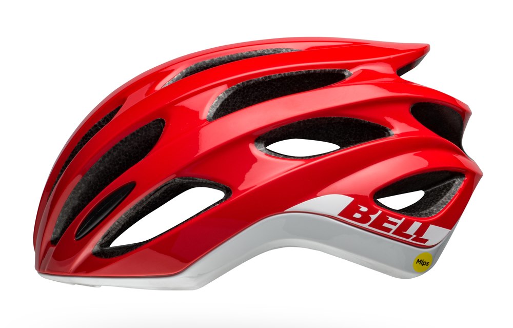 Kask szosowy BELL FORMULA INTEGRATED MIPS matte gloss red white roz. M (55–59 cm)  (NEW 2024)