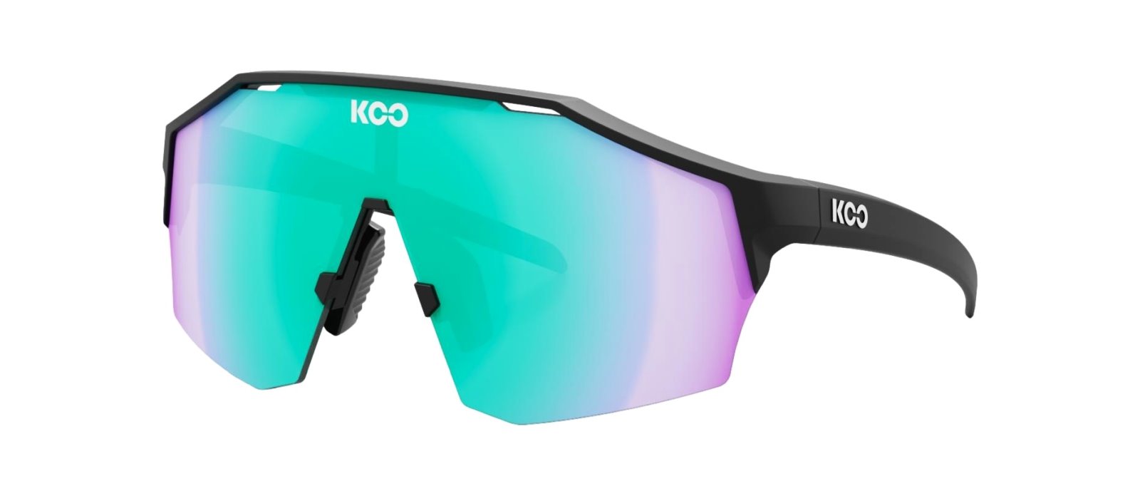 Okulary Koo Alibi Black Matt, Green Photochromic Mirror Lenses, Regular - rove.pl