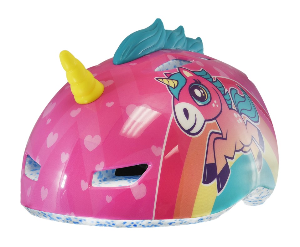 Kask dziecięcy juniorski RASKULLZ UNICORN 3D roz. XS INFANT FS 1+ (48-52 cm) (NEW 2026)