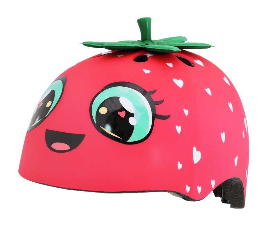 Kask dziecięcy juniorski RASKULLZ STRAWBABY roz. XS TODDLER FS 3+ (48-52 cm) (NEW 2026)