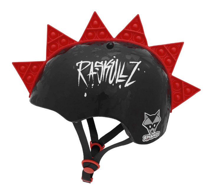 Kask dziecięcy juniorski RASKULLZ POP SPLAT roz. S CHILD FS 5+ (50-54 cm) (DWZ) - rove.pl