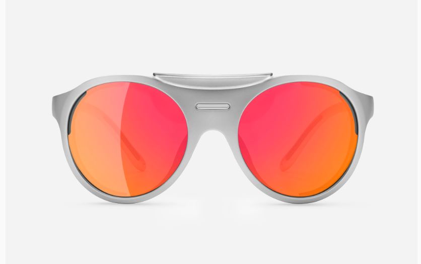 Okulary Alba Optics SOLO II  SILVER METAL VZUM LAVA