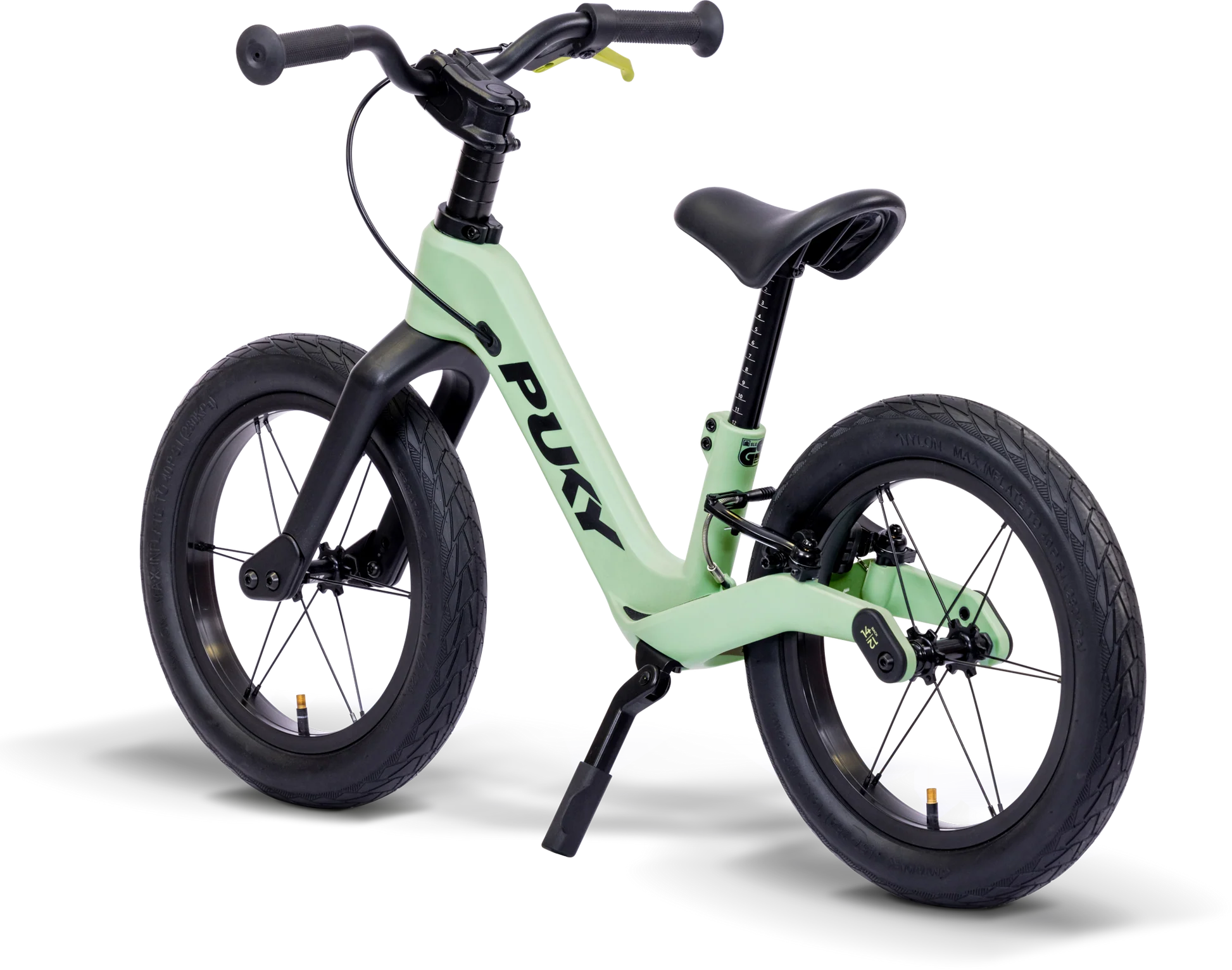 Rowerek biegowy PUKY NEXT BUNDLE 12 & 14 Green Black