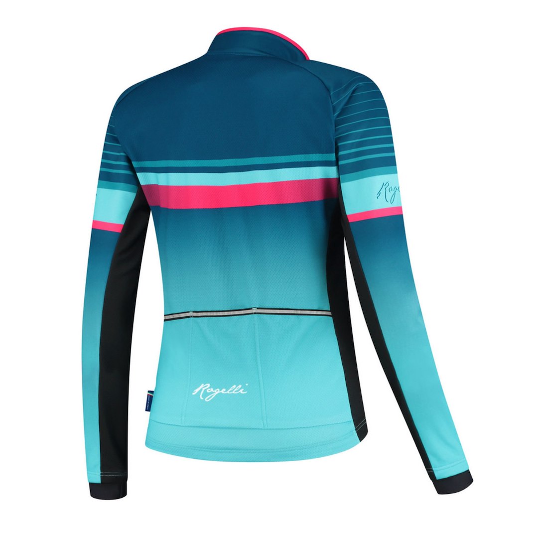 Rogelli bluza IMPRESS LDS niebiesko różowa XS - rove.pl